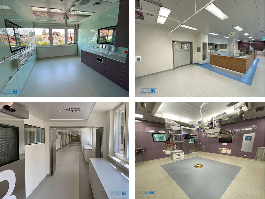 Pictures of the project St. Claraspital Basel